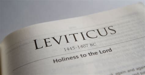parts of the bible that are very similar to leviticus